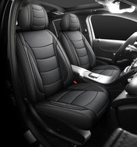 Pickup Trucks 05 | Airbag-Safe Custom Fit Faux Leather Seat Covers for Ford, RAM, Silverado, Tacoma, Tundra, Sierra | Waterproof & Durable