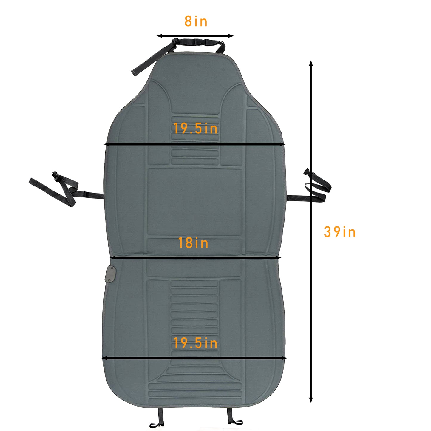 Heated Seat Cushion 03 l Comfortable Heated Seat Cover, Winter Seat Warmer for Seat with Auto Shut Off Timer, Universial Fit, Fast heating, Quickly warm-up