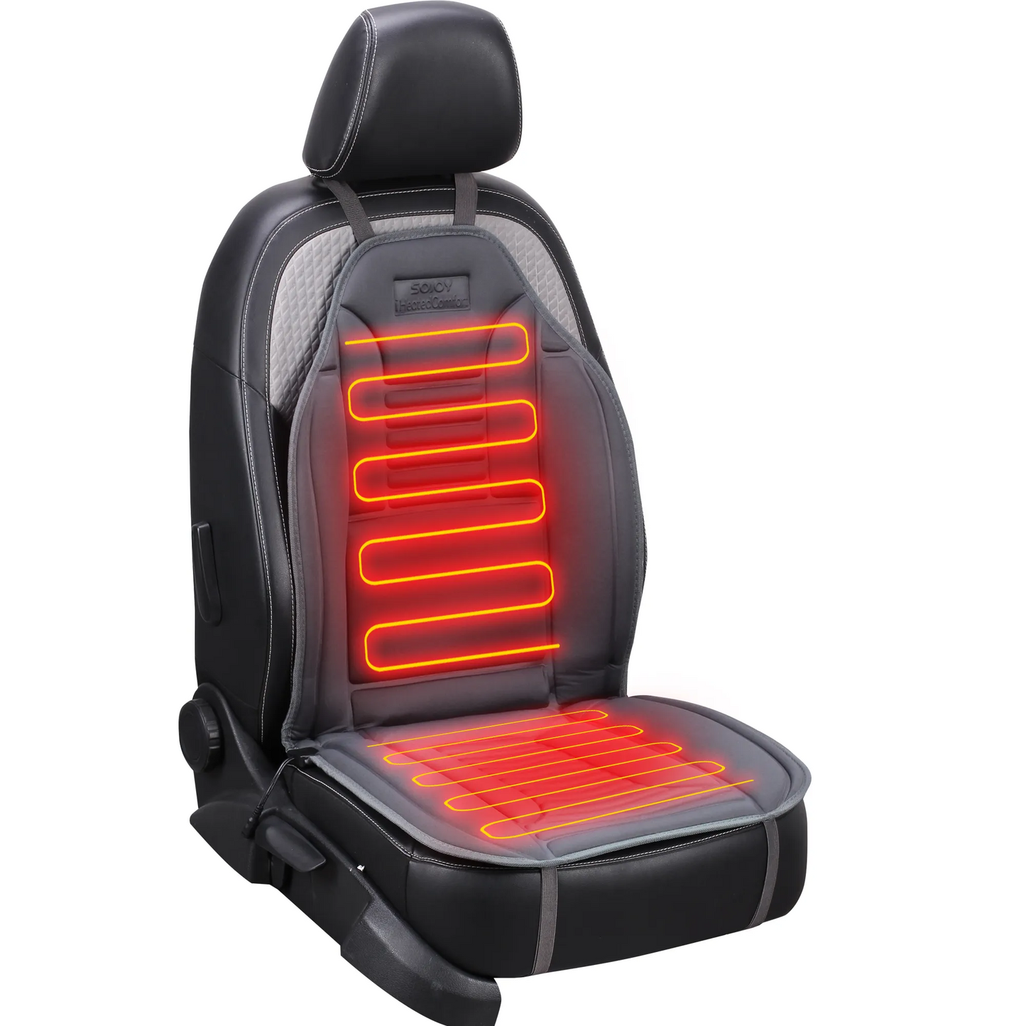 Heated Seat Cushion 03 l Comfortable Heated Seat Cover, Winter Seat Warmer for Seat with Auto Shut Off Timer, Universial Fit, Fast heating, Quickly warm-up