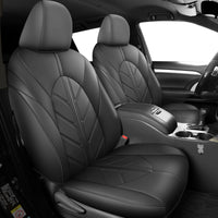Pickup Trucks 14 | Airbag-Safe Custom Fit Faux Leather Seat Covers for Ford, RAM, Silverado, Tacoma, Tundra, Sierra | Waterproof & Durable