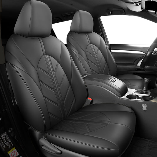 Universal Car Seat Cover 14 | Breathable & Waterproof & Durable Faux Leather Automotive Seat Covers for most Cars,SUV,Truck,and Pickup