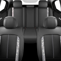 Pickup Trucks 02 | Airbag-Safe Custom Fit Faux Leather Seat Covers for Ford, RAM, Silverado, Tacoma, Tundra, Sierra | Waterproof & Durable